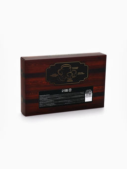 Подарочный набор 23 Февраля, крем-мед, орехи в шоколадной глазури, чай, ложка - Фабрика счастья фото 10