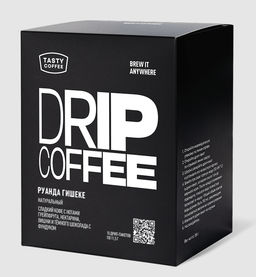 Кофе Tasty Coffee Руанда Гишеке набор 10 дрип-пакетов