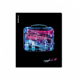 Цена за 5 шт. Тетрадь общая ученическая ErichKrause Detection, 48 листов, клетка, металлизированный голографический картон_MIX-PACK  фото 5