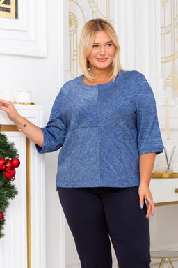 Джемпер "Гала" Голубой INTIKOMA