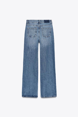 JEANS Z1975 STRAIGHT HIGH-WAIST FULL LENGTH - Zara фото 6
