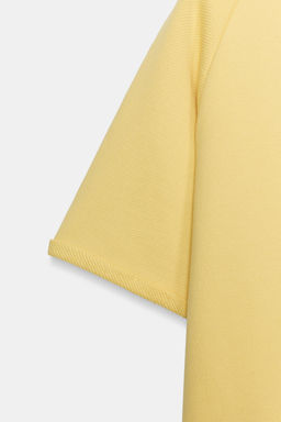 SUDADERA MANGA CORTA / Amarillo - Zara фото 7