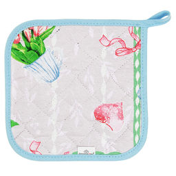 Весеннее пробуждение Кухонный комплект: прихватка 20х20см - 2шт, хлопок Премиум 191г/м2 - хлопок 100%, наполнитель - ватин 280гр/м2, Домашняя мода (Россия)  фото 2