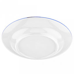 Тарелка мелкая фарфоровая Гуси д175мм, h25мм, гладкий край, отводка краской (Россия) - Домашняя мода фото 3