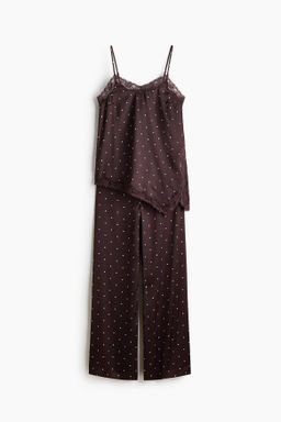 Satin pyjamas