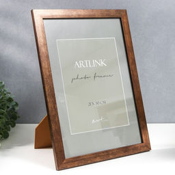 Фоторамка для фото 21×30 см Emma, пластик, коричневый