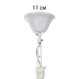 Люстра BayerLux «Венеция», 8хЕ14, 40 Вт, бело-золотой, 87×87×97 см