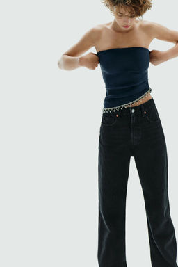 JEWEL STRAPLESS TOP - Zara фото 21