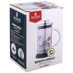 ФРЕНЧ-ПРЕСС AGNESS КОТИКИ 600 МЛ  фото 2