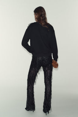 ORGANZA FLOWER SWEATSHIRT - Zara фото 2