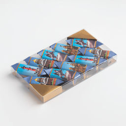 Шоколадные конфеты Пралине&вафли&шоколад (кофе) /140гр (Виды СПб) - Петербургская коллекция фото 3