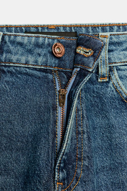 JEANS Z.01 MOM FIT TIRO ALTO / Azul - Zara фото 9
