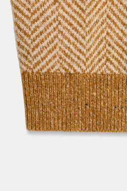 HERRINGBONE WOOL WAISTCOAT - Zara фото 7