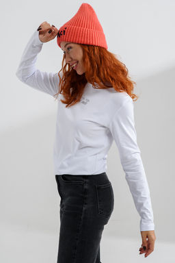 8513 Футболка с длинным рукавом женская