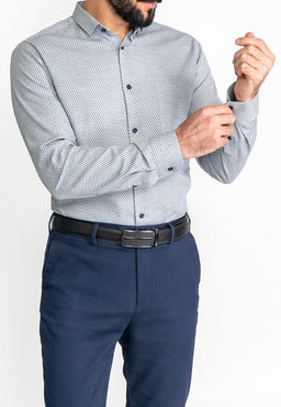 Сорочка мужская длинный рукав GREG 323/131/2121/Z/1p  фото 9