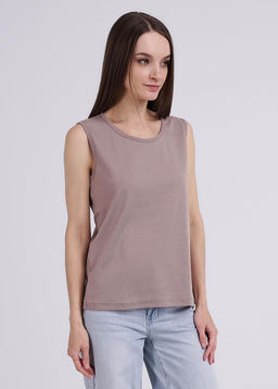 CLE Майка жен. 246256рр кофейный - Clever wear фото 2