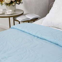 Голубой 150х215/1 шт. Покрывала (ультрастеп)