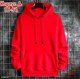 Толстовка из двунитки с капюшоном - Bruno фото 7