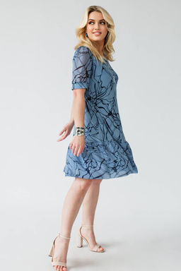 Платье женское 6073/46/Голубой
