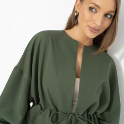 Брючный костюм для нескучного офиса, Серьезная леди (2 в 1, хаки) - Charutti фото 3