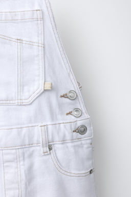 PICHI DENIM PESPUNTES CONTRASTE / Blanco - Zara фото 4