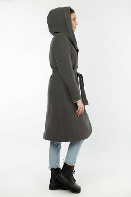 Пальто утепленное (пояс)