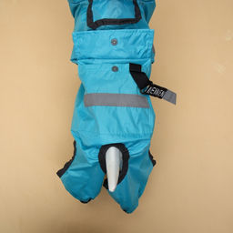 Комбинезон для собак, демисезонный с козырьком, размер 2ХL (ДС 45, Ог 62, ОШ 47 см), голубой 93812 - Simaland фото 19