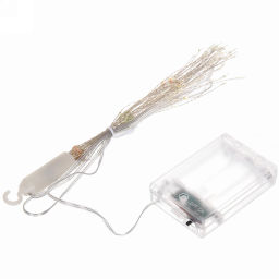 Гирлянда для дома на батарейках "Сфера" 160 ламп LED, d - 30 см, 2 реж.,IP-20, (3хАА), Теплый белый