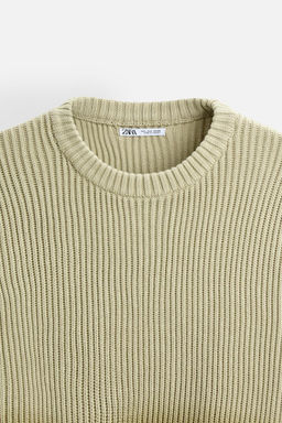 GRADIENT RIBBED SWEATER - Zara фото 8