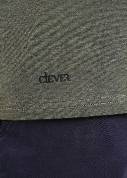 CLE фуфайка муж. 600309/1гн т.зелёный/чёрный - Clever wear фото 5