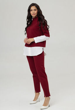 Джемпер с рубашкой (арт. 30131-2), ООО МОНГОЛКА  фото 5