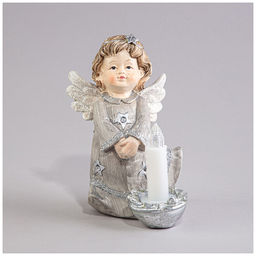 СТАТУЭТКА АНГЕЛС LED-ПОДСВЕТКОЙ 8,5Х9Х13,5 СМ