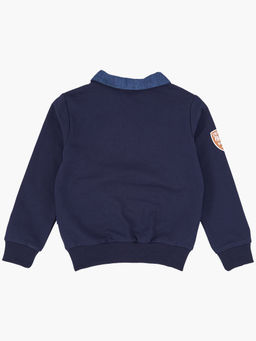 Футболка-поло с длинным рукавом UD 3620 синий - Mini maxi фото 7