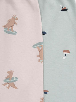 Crockid _ К 4718-2уп/серфинг,маленькие кораблики набор брюки яс  фото 2