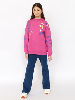 CRB wear/CSJG 63758-27-394 Джемпер для девочки,розовый/Ex.Cherubino  фото 2