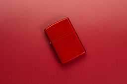 Зажигалка ZIPPO с металлизированным красным покрытием | Metallic Red 49475  фото 13