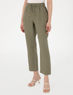 Haki Carrot Fit Kanvas Pantolon - Pierre cardin фото 2