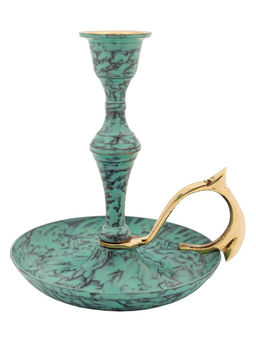 Подсвечник №Коп4621/3 с ручкой (набор из 2)