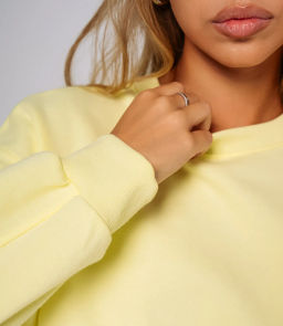 Свитшот #КТ2180 (2), жёлтый - Dommod фото 5