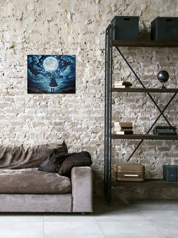 Кристальная (алмазная) мозаика ФРЕЯ ALDD-275 на подрамнике Бумажный кораблик (со светодиодами) 50 х 40 см