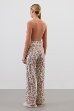 Е 20173/миндальное печенье,античные цветы пижама жен - Very neat фото 3