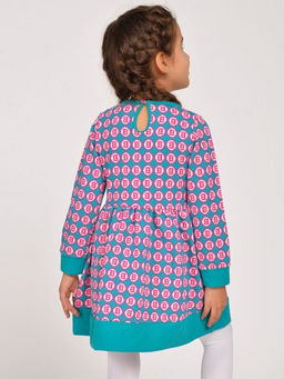 BK1510Р.С1 Платье для девочки - Almond фото 4