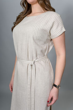 Платье 70% лен 30% вискоза