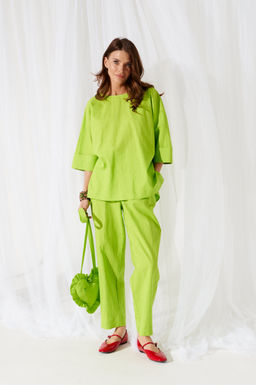 комплект 2-х предметный (блузка+брюки) женский - Elletto фото 3