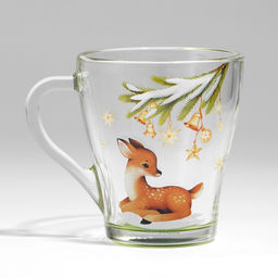 Кружки новогодние стеклянные Тепла и уюта!, 2 шт. по 300 мл - Дорого внимание фото 17