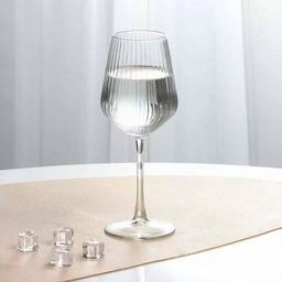 "Аллегра Оптик" Бокал стеклянный 350мл, набор 2шт, утонченная кромка, цветная коробка, Pasabahce (Россия)