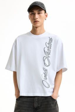 Camiseta estampada Oversized Fit - H&m фото 4