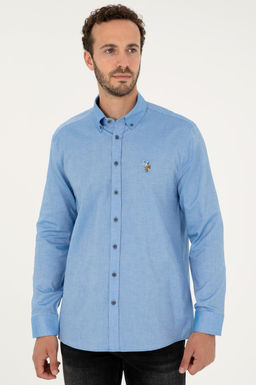 U. S. Polo Assn / Мужская базовая рубашка Saks с длинным рукавом - U.s. polo assn фото 3