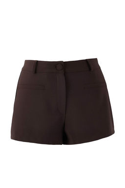 Siyah Super Mini Cep Detayl? Dokuma Sort TPRAW26SR00001 - Trendyolmilla фото 12