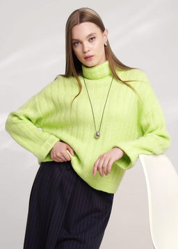 Джемпер жен. (ЧЗ) св.зеленый 154549/183фэш - Clever wear фото 2